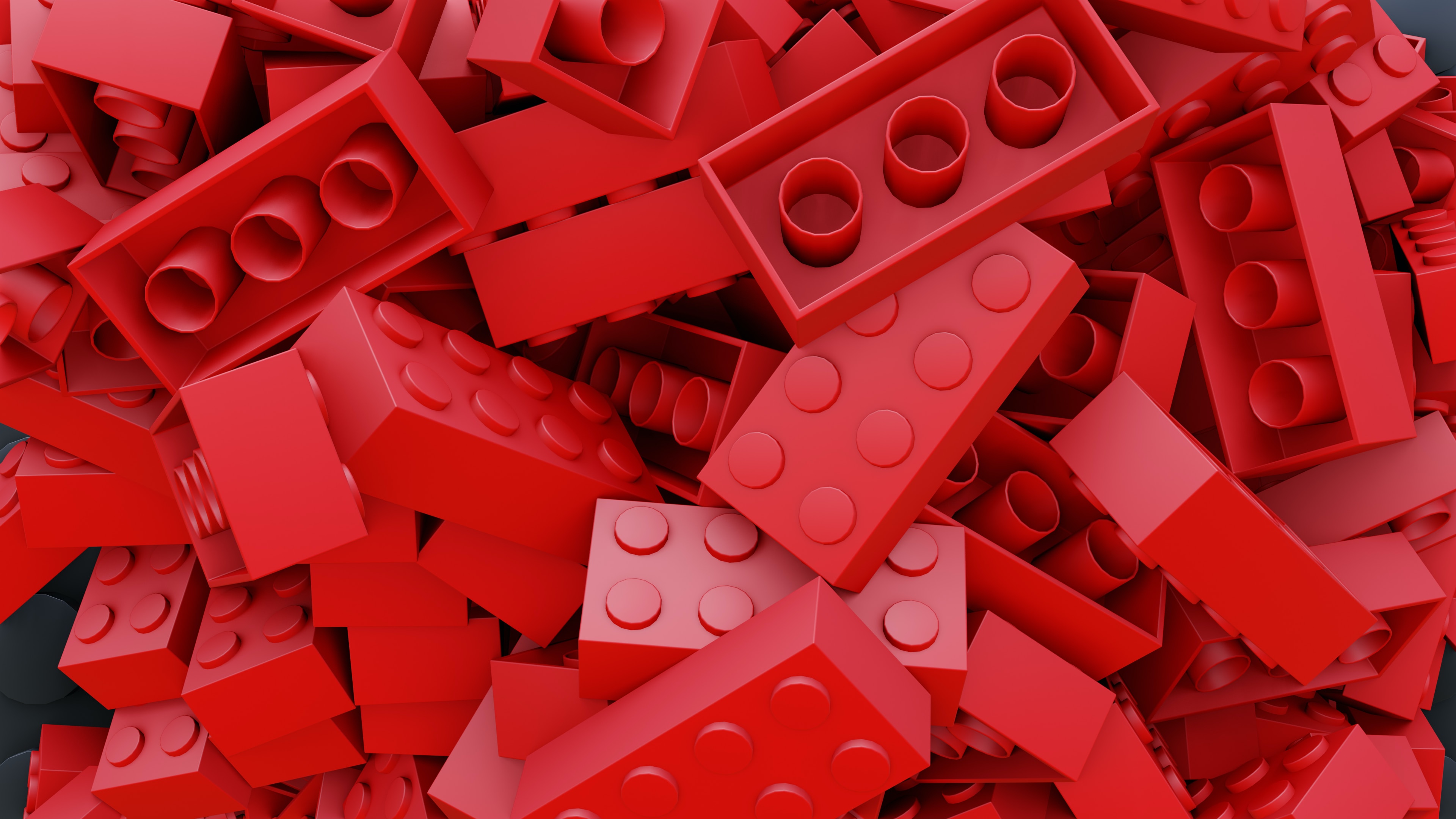 red lego blocks
