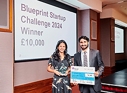 Rhea Dabriwala (PPE, Collingwood College, 2022) and Naveen Shivalingam (Mathematics and Statistics, Collingwood College, 2022)