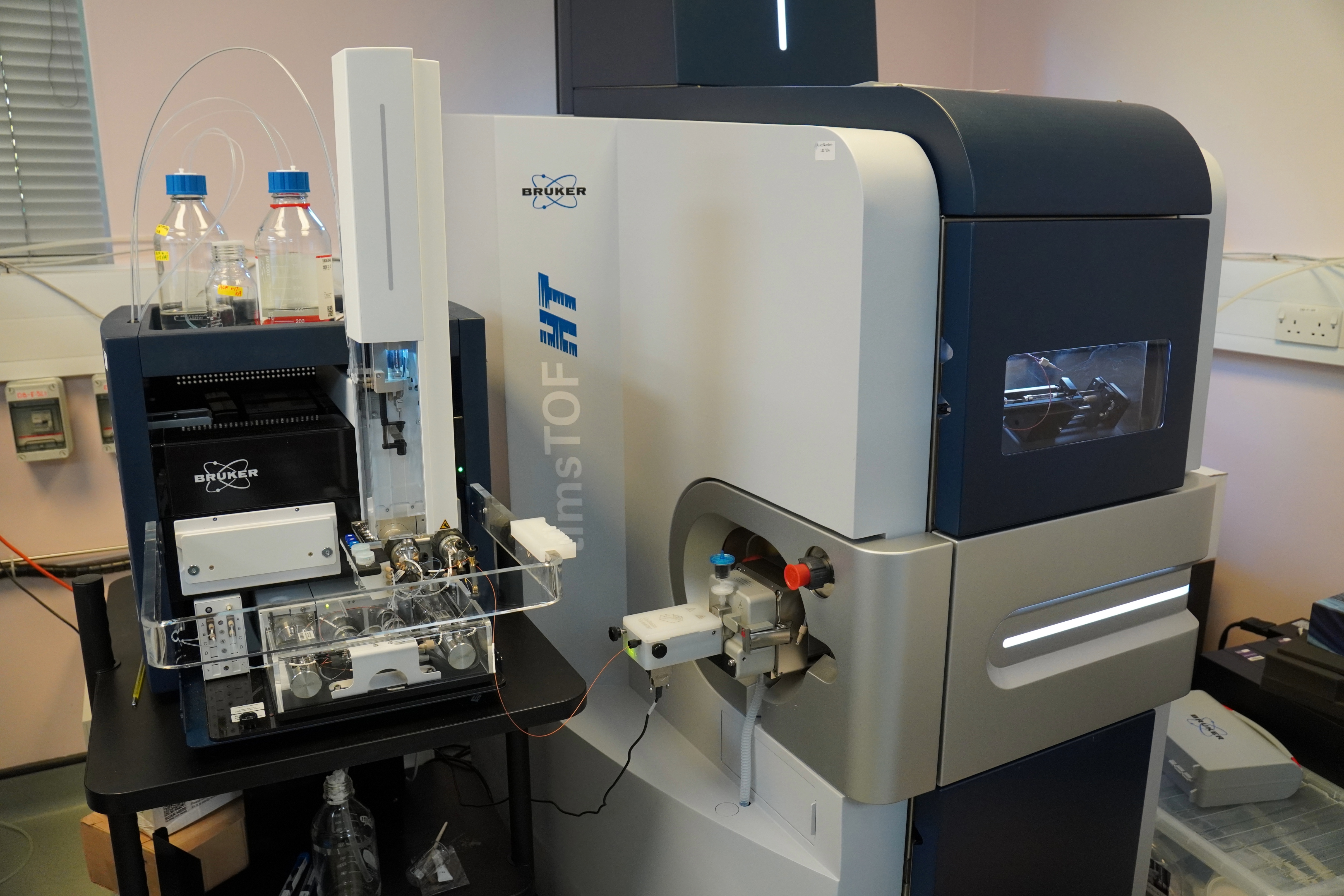A Bruker timsTOF HT mass spectrometer