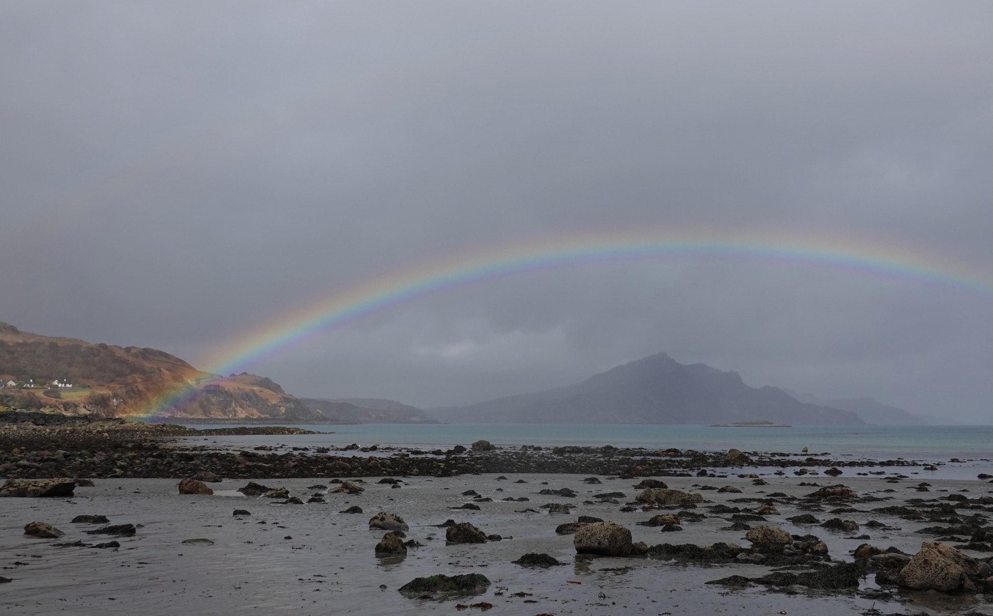 Skye under a rainbow