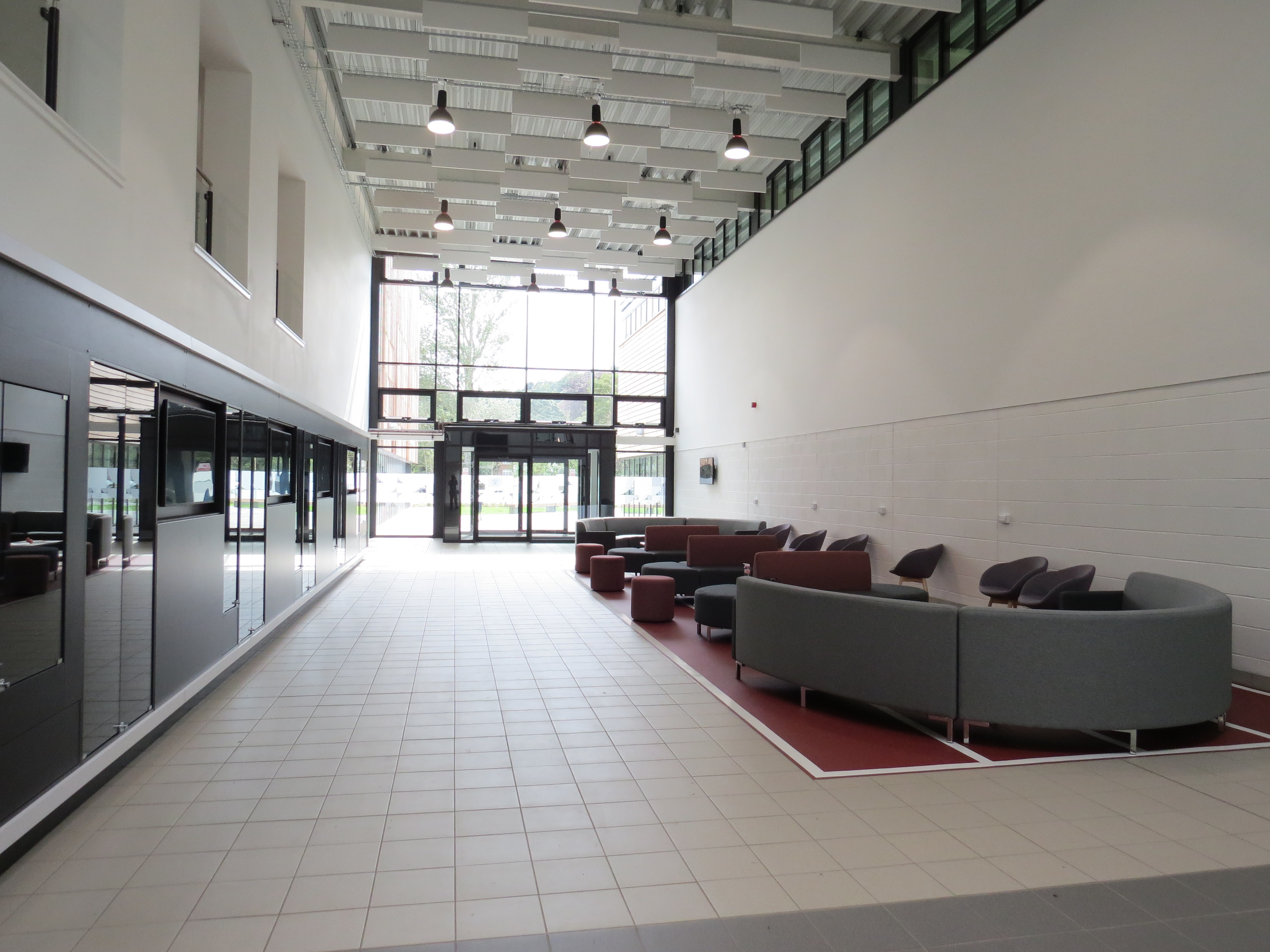 The reception room at Maiden Castle