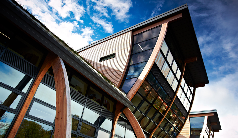 The exterior of The Palatine Centre, Durham University