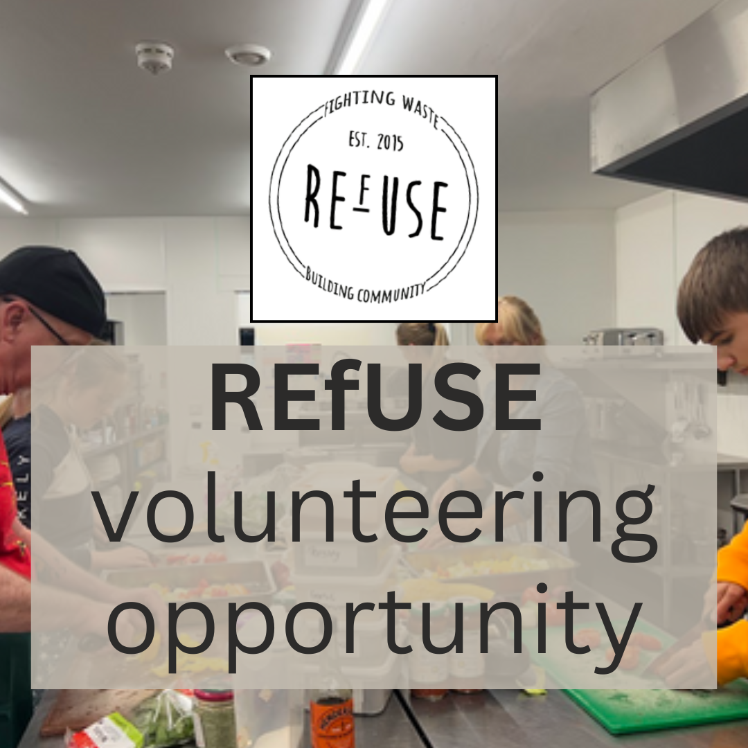REfUSE café volunteering opportunities