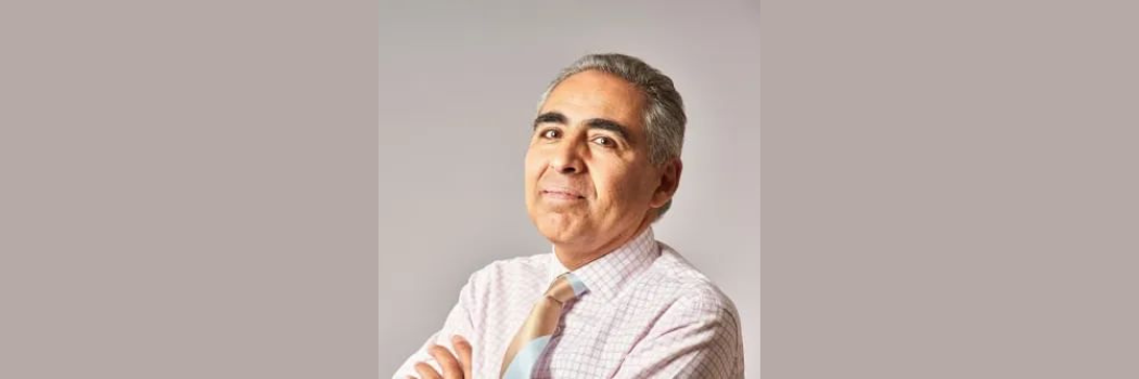 Professor Anoush Ehteshami is pictured against a plain background