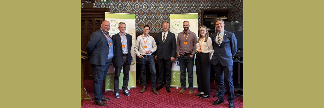 Members of the new Energy Storage Association pictured at the Westminster launch event
