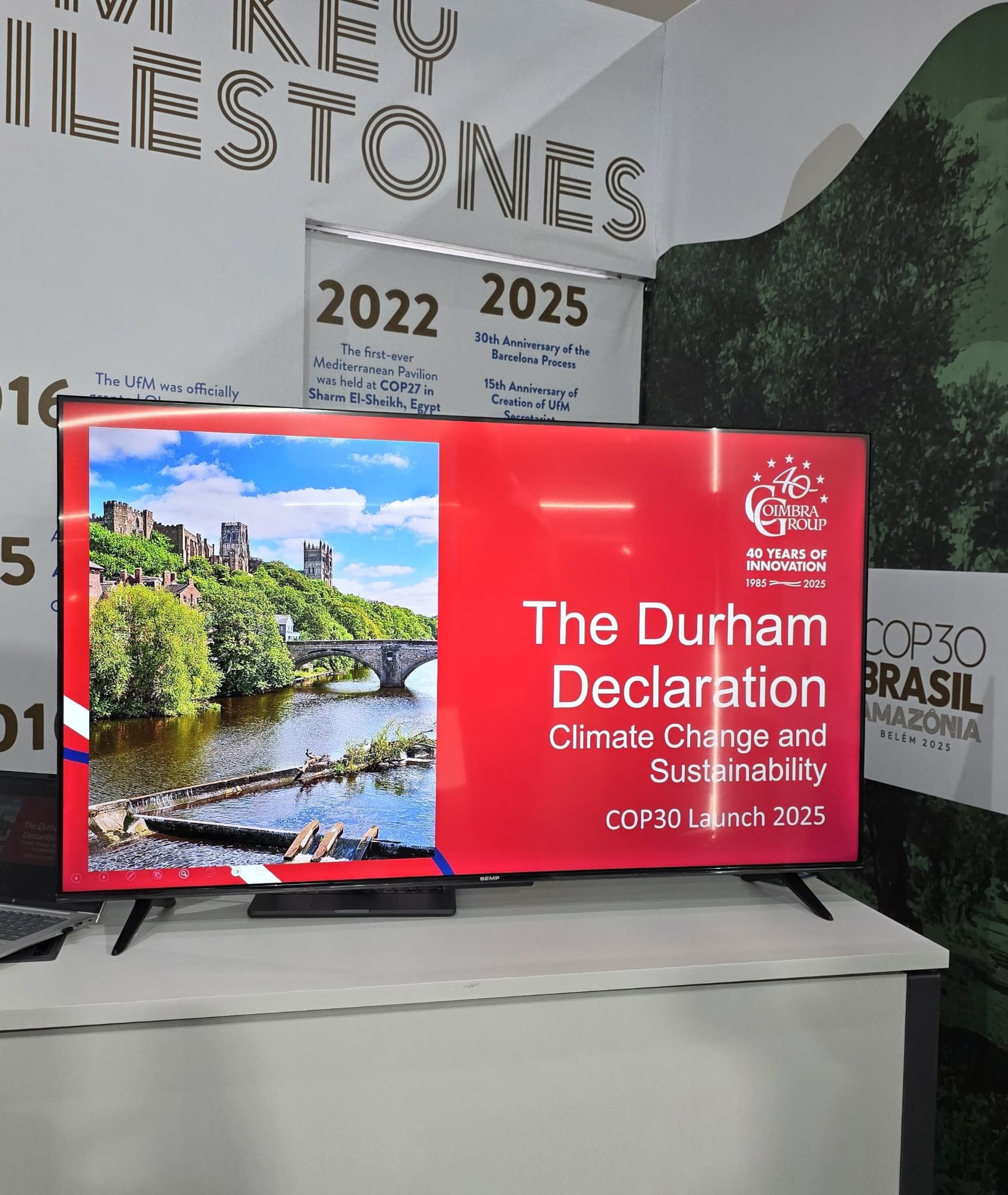 Durham Declaration Launch at COP30 1