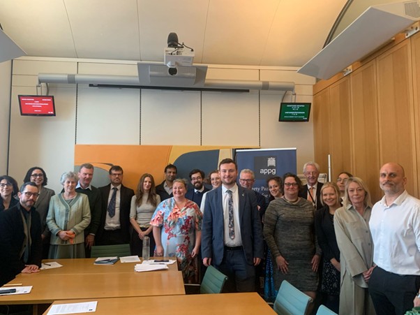 Prof Holmes-Henderson All-Party Group Photo