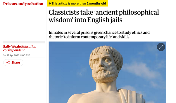 Prisons News Article