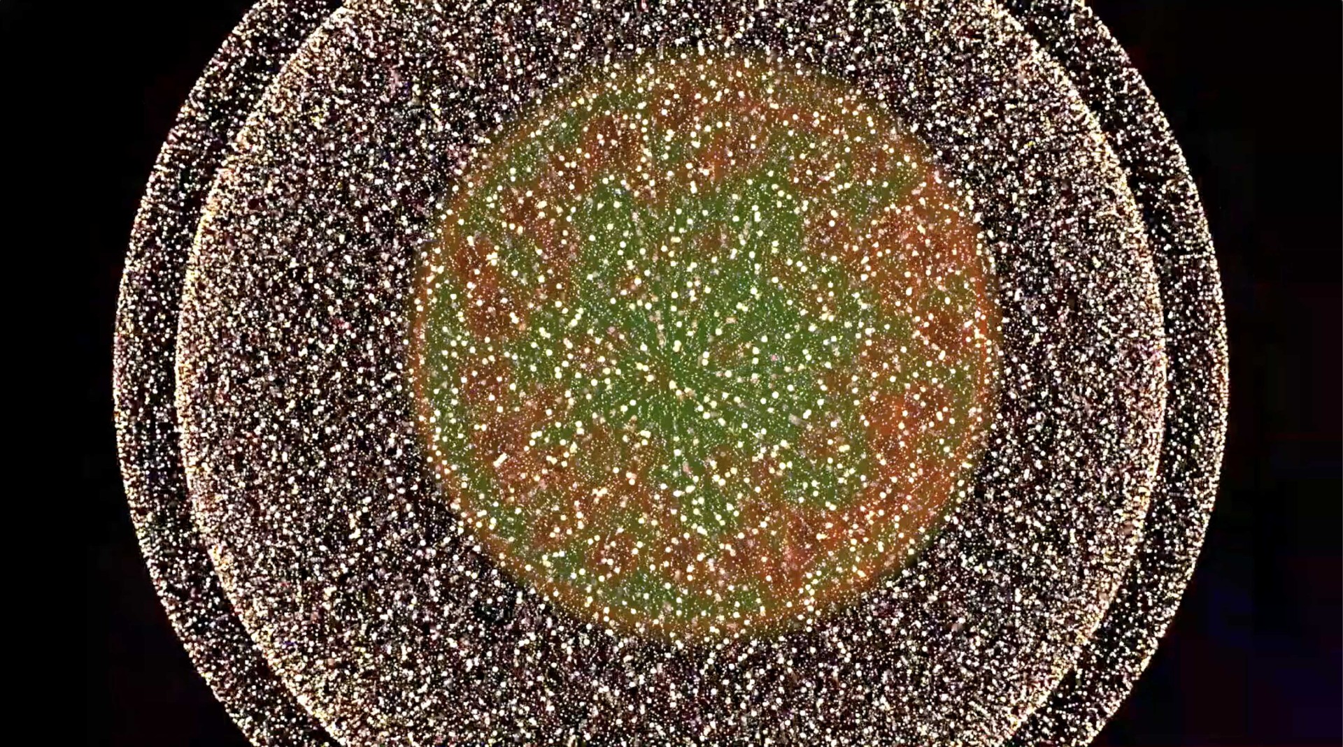 Representation of a synthetic biological membrane by artist Daksha Patel