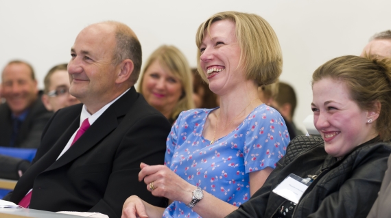 Attendees at a SPotY evening