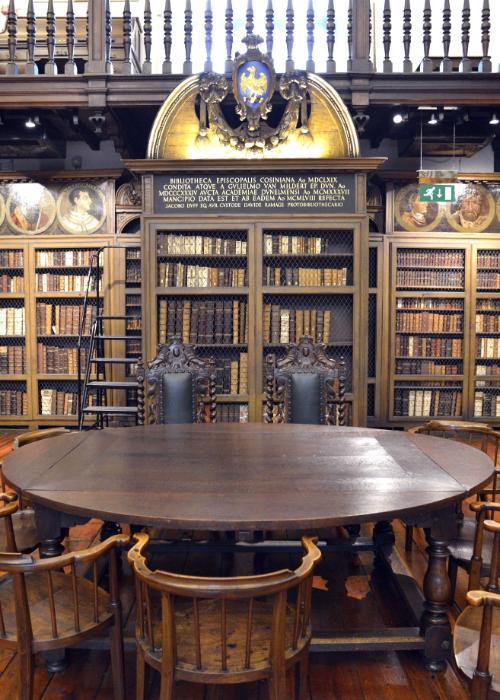 Cosin's Library interior